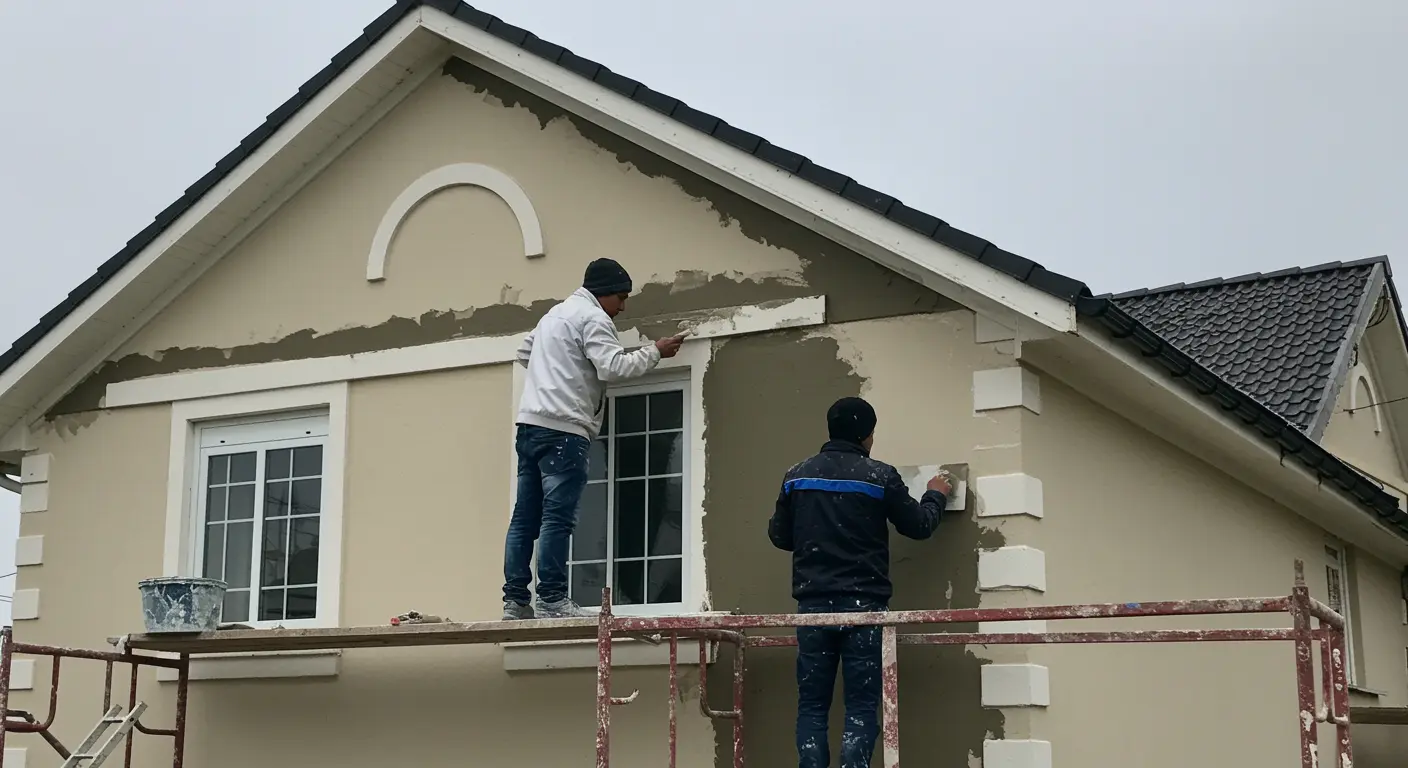 Exterior Repaint &ndash; before